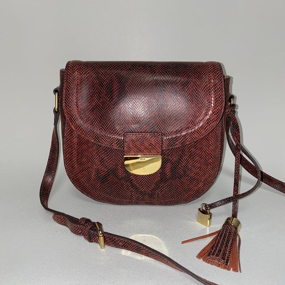 G.I.L.I. leather crossbody bag - Picture 5 of 7